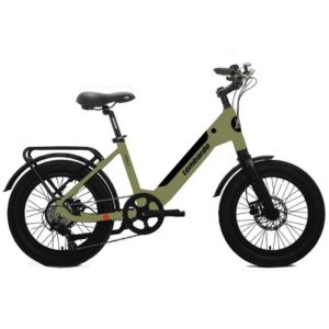 vélo électrique Lombardo Aurelia couleur Green Army - Boutique AppeBike Ajaccio - Ebike Market